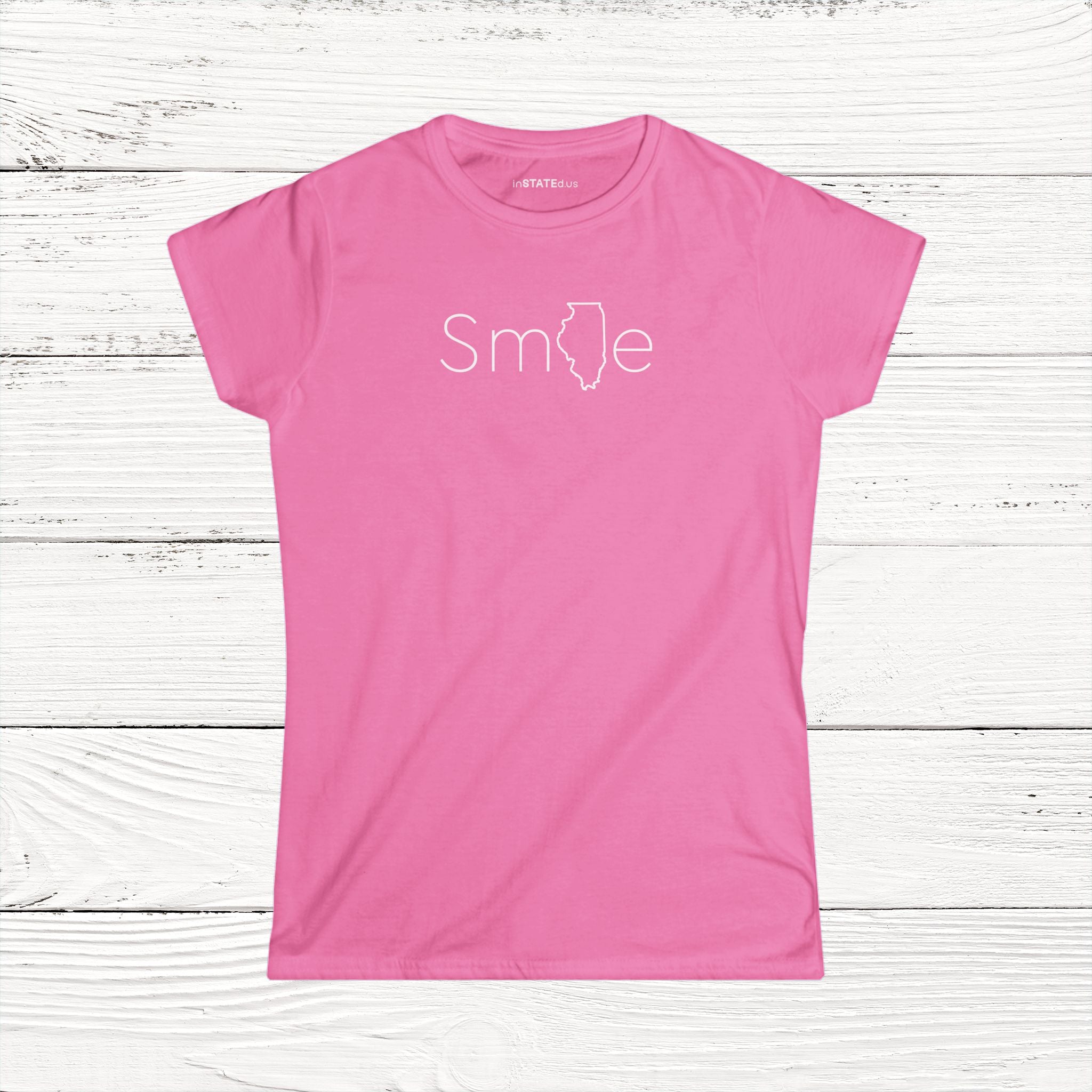 SmILe – State of Illinois Women's Softstyle Tee