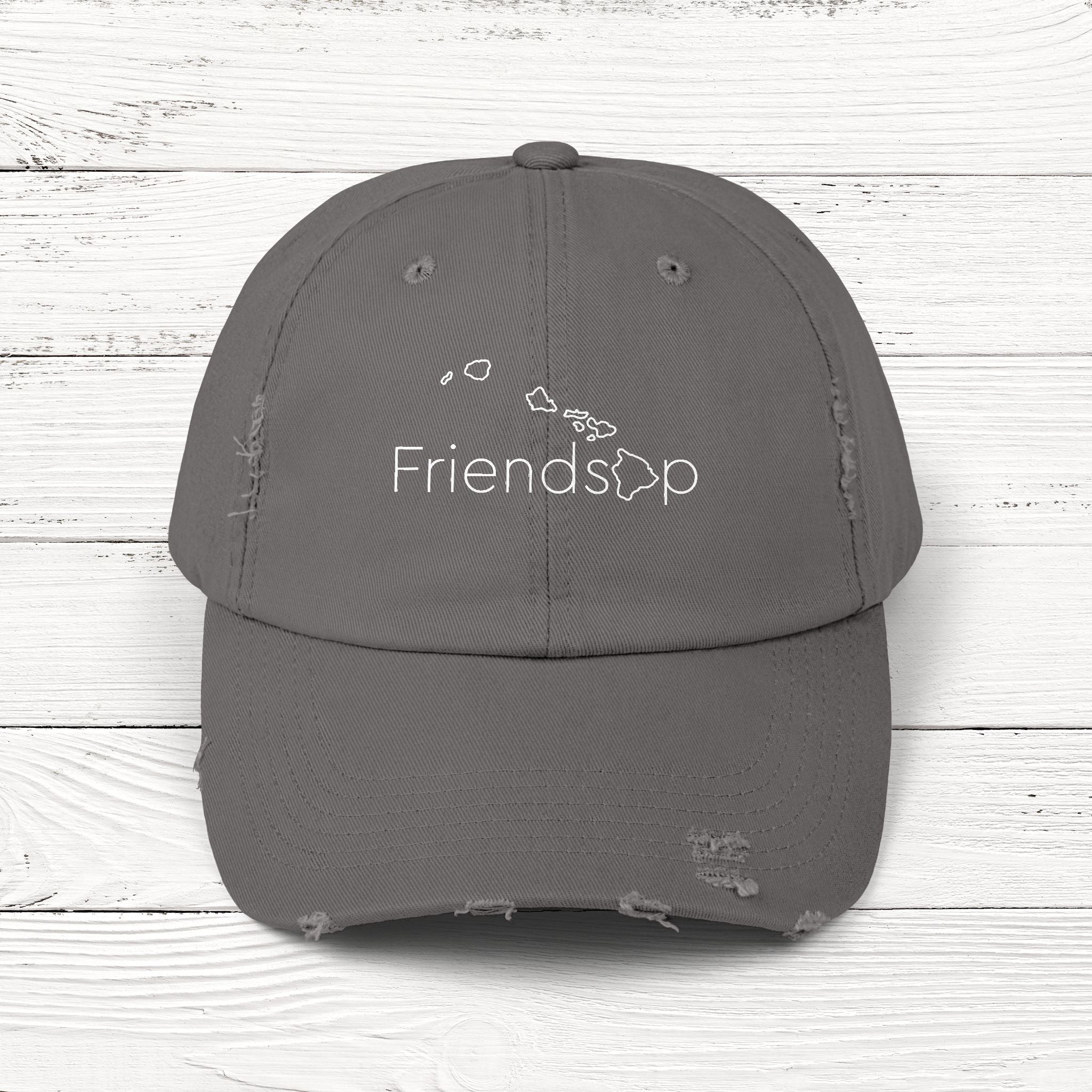 FriendsHIp – State of Hawaii Distressed Vintage Cap