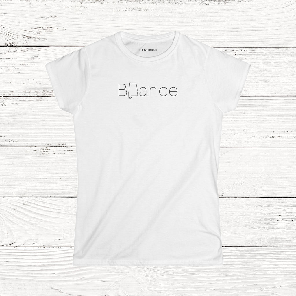BALance – State of Alabama Women's Softstyle Tee