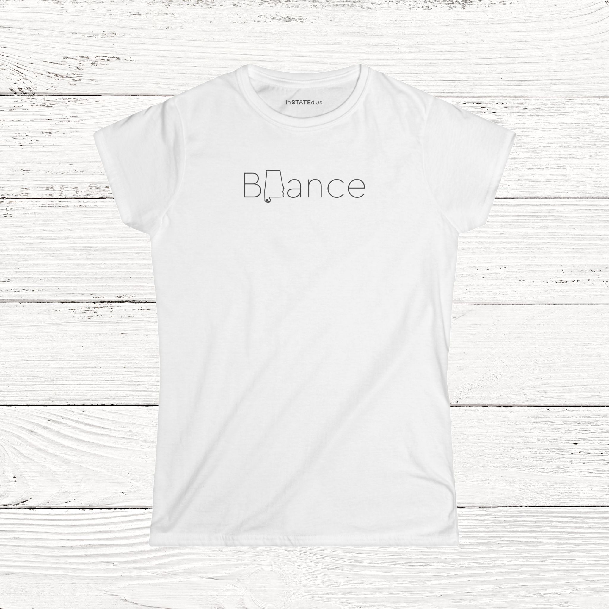 BALance – State of Alabama Women's Softstyle Tee