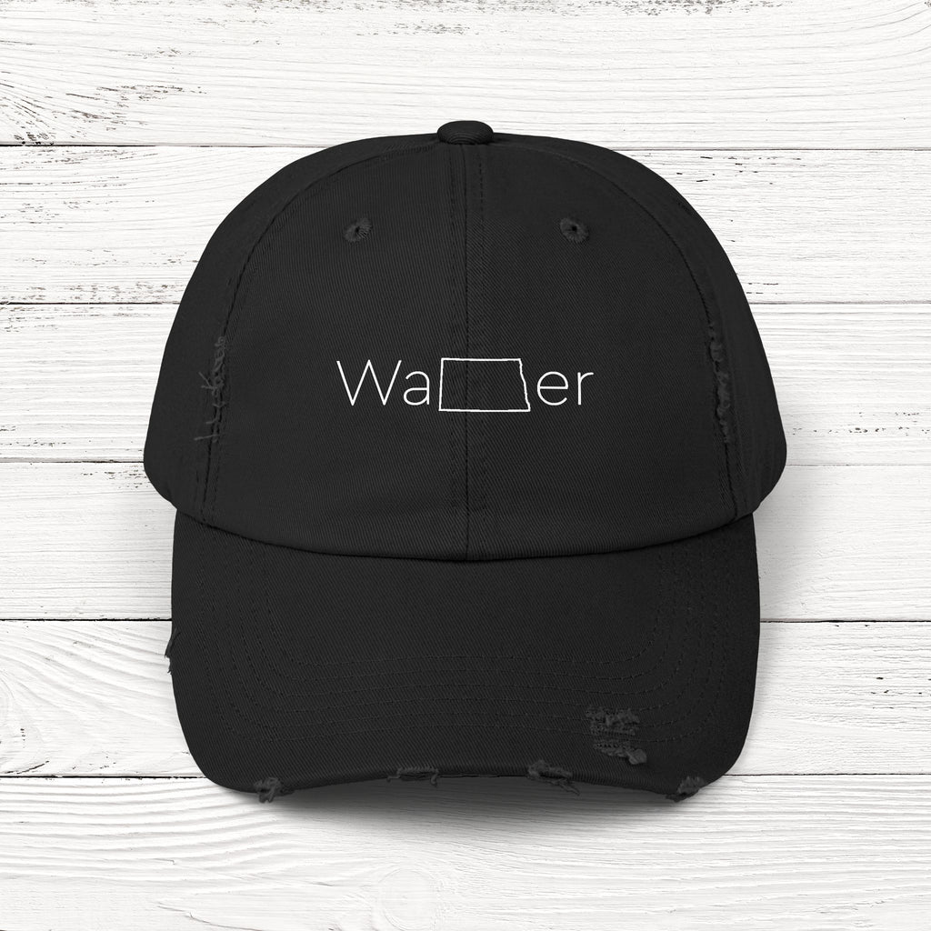 WaNDer – State of North Dakota Distressed Vintage Cap