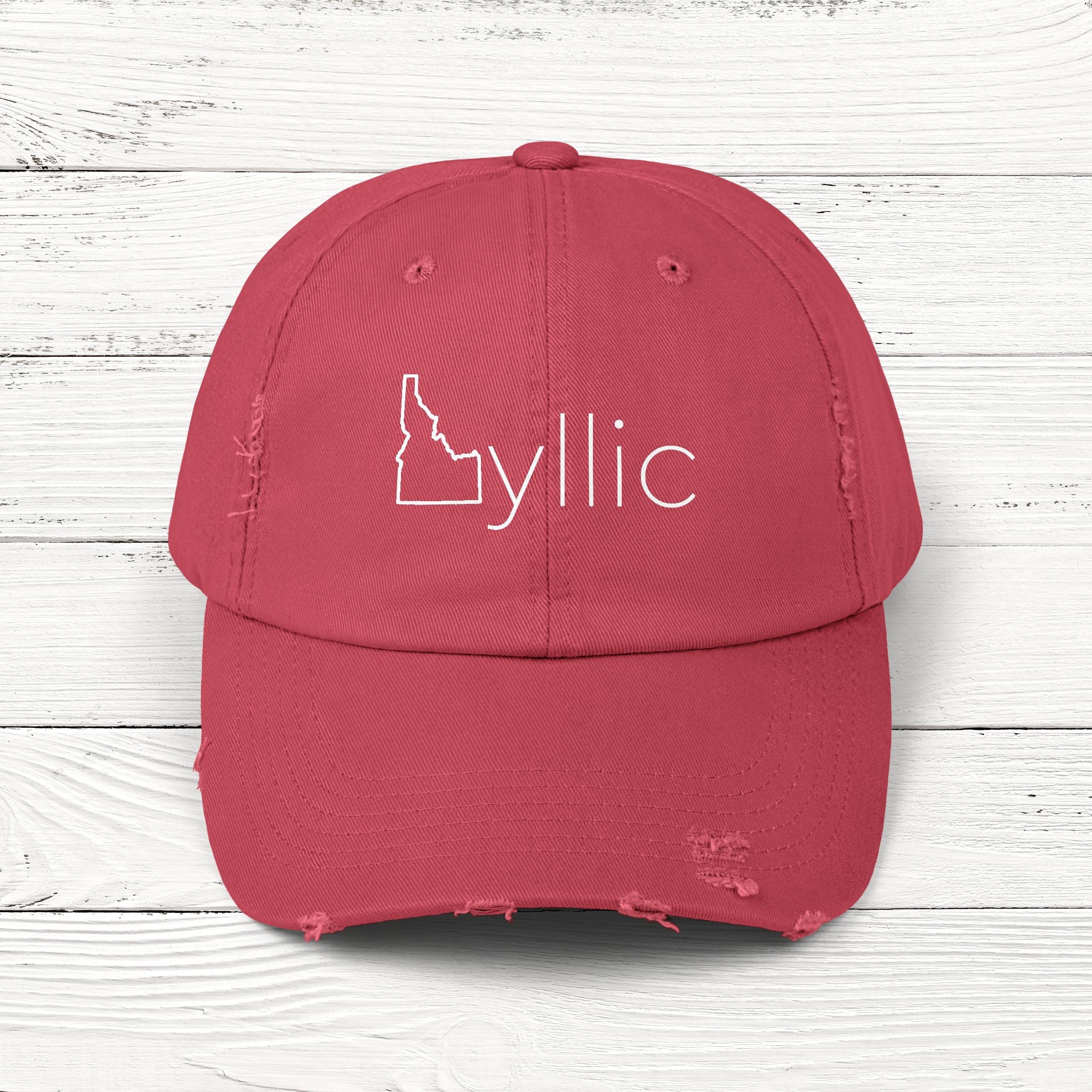 IDyllic – State of Idaho Distressed Vintage Cap