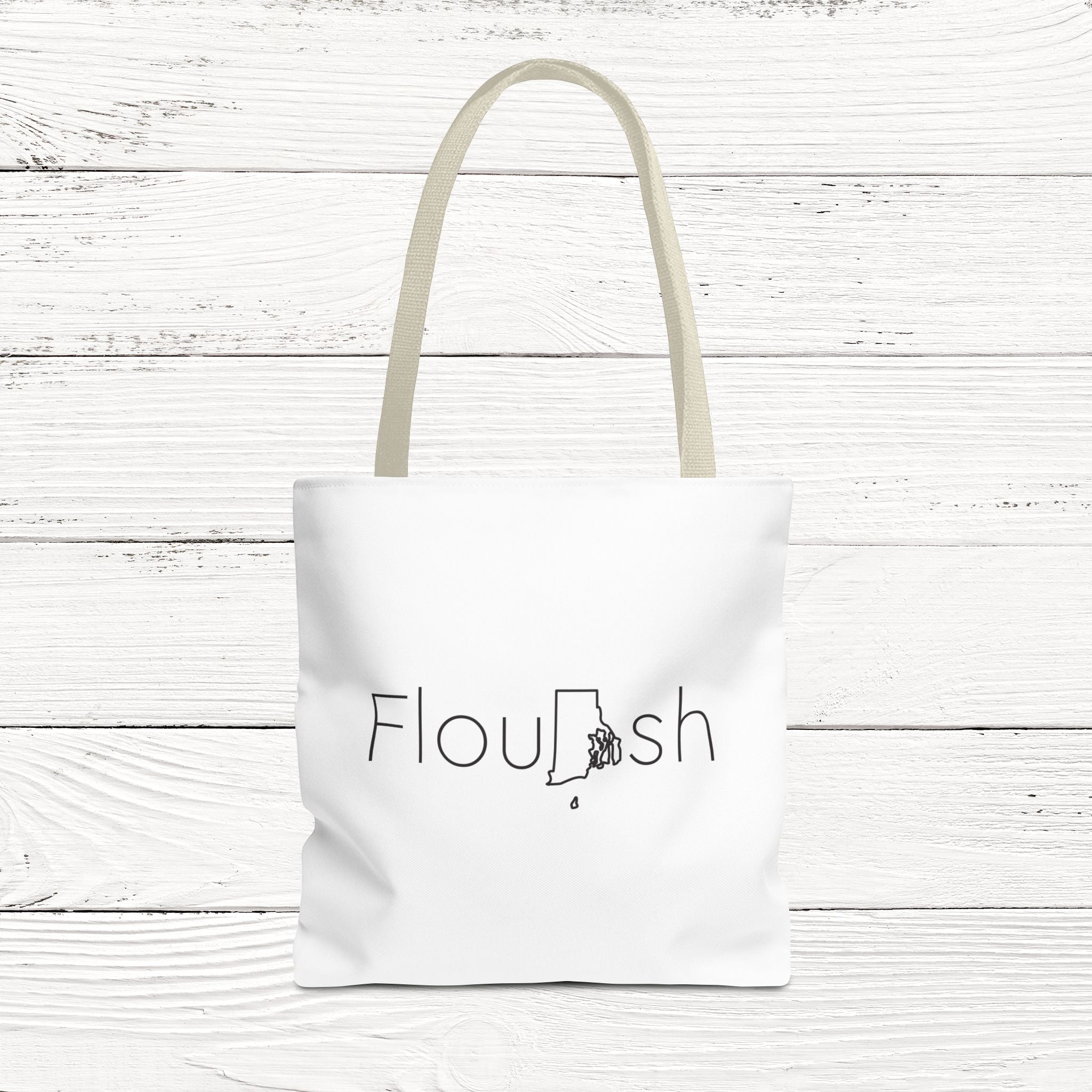 FloRIsh – State of Rhode Island Eco-Friendly Tote Bag