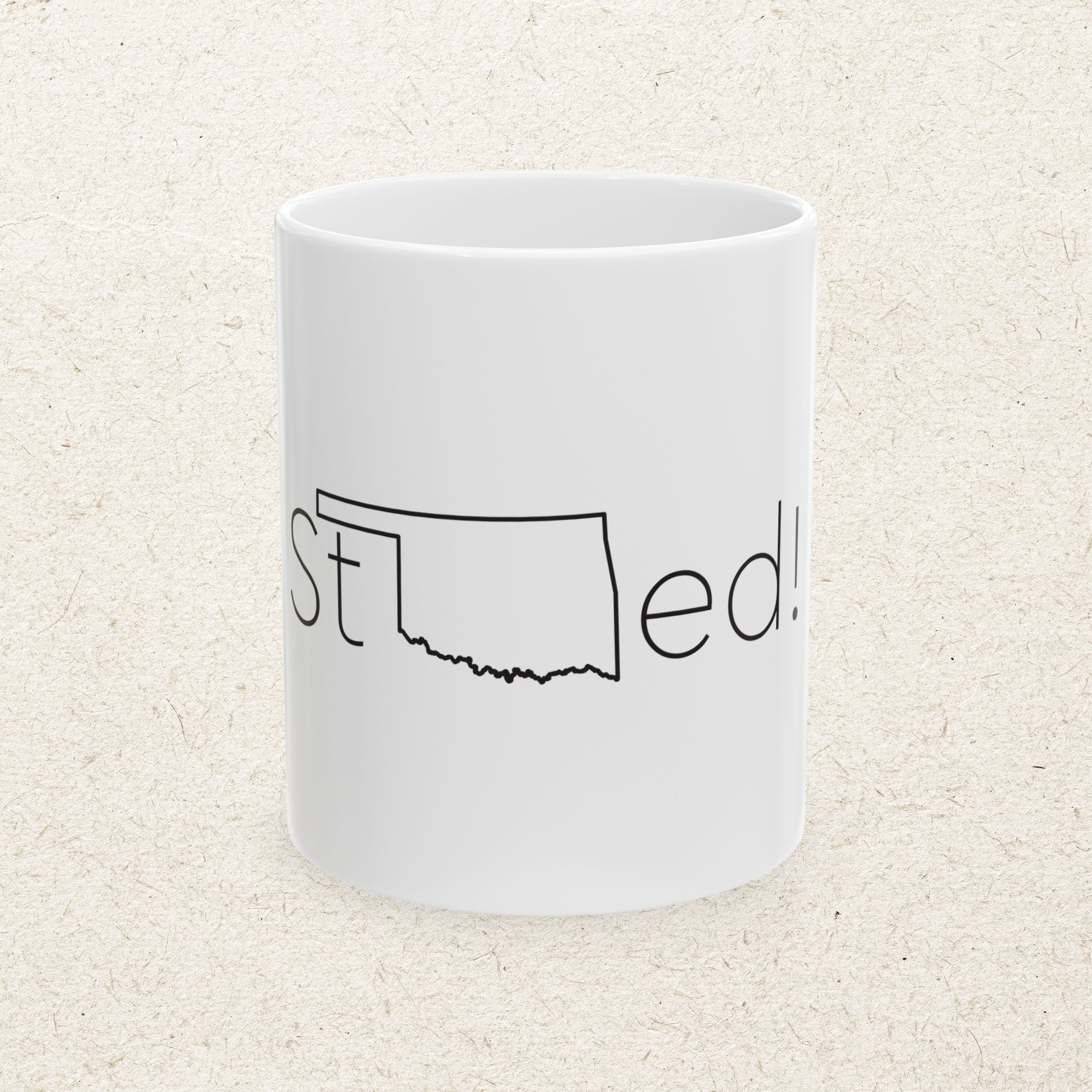 StOKed!– State of Oklahoma Mug