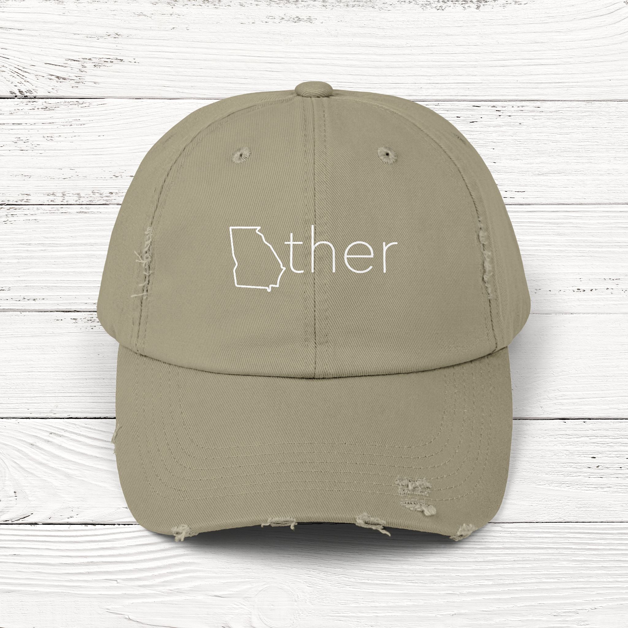 GAther – State of Georgia Distressed Vintage Cap