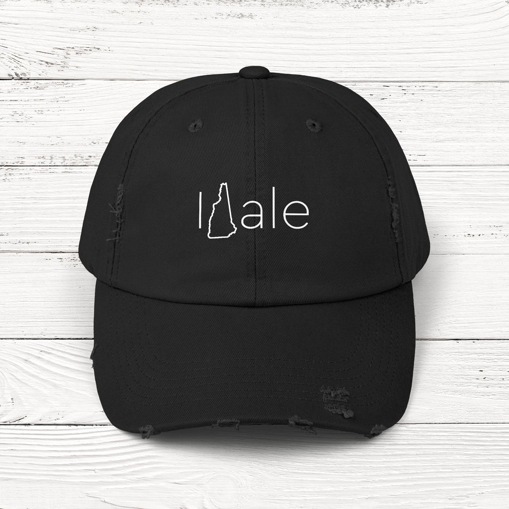 INHale – State of New Hampshire Distressed Vintage Cap