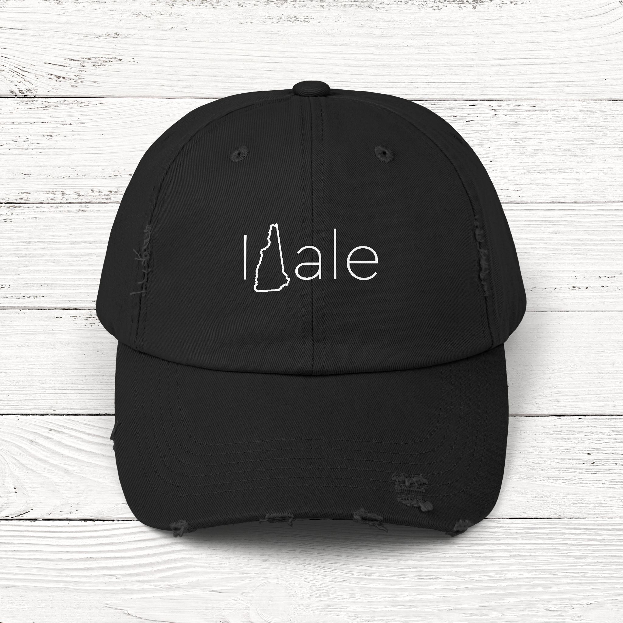 INHale – State of New Hampshire Distressed Vintage Cap