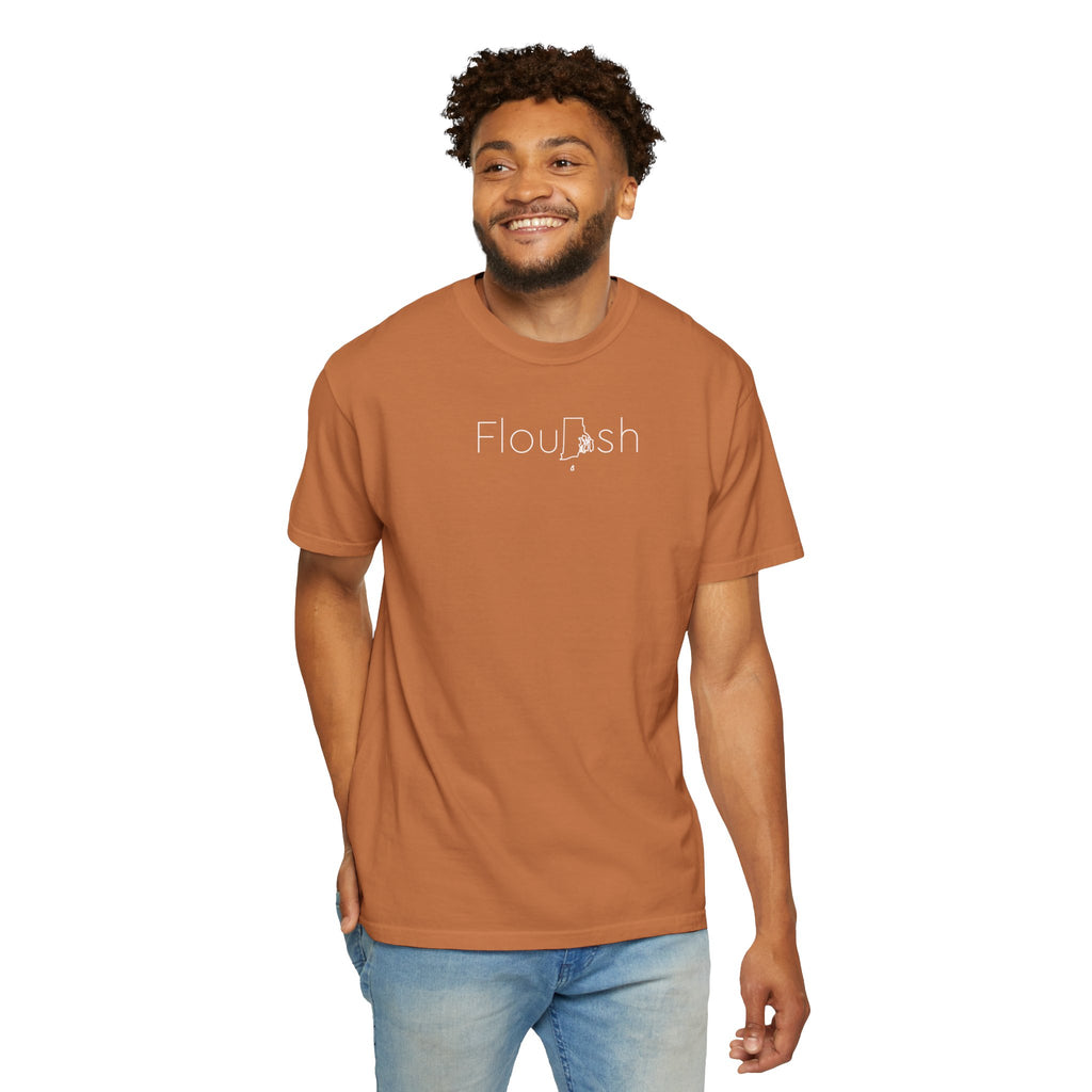 FlouRIsh  – State of Rhode Island Unisex Tee