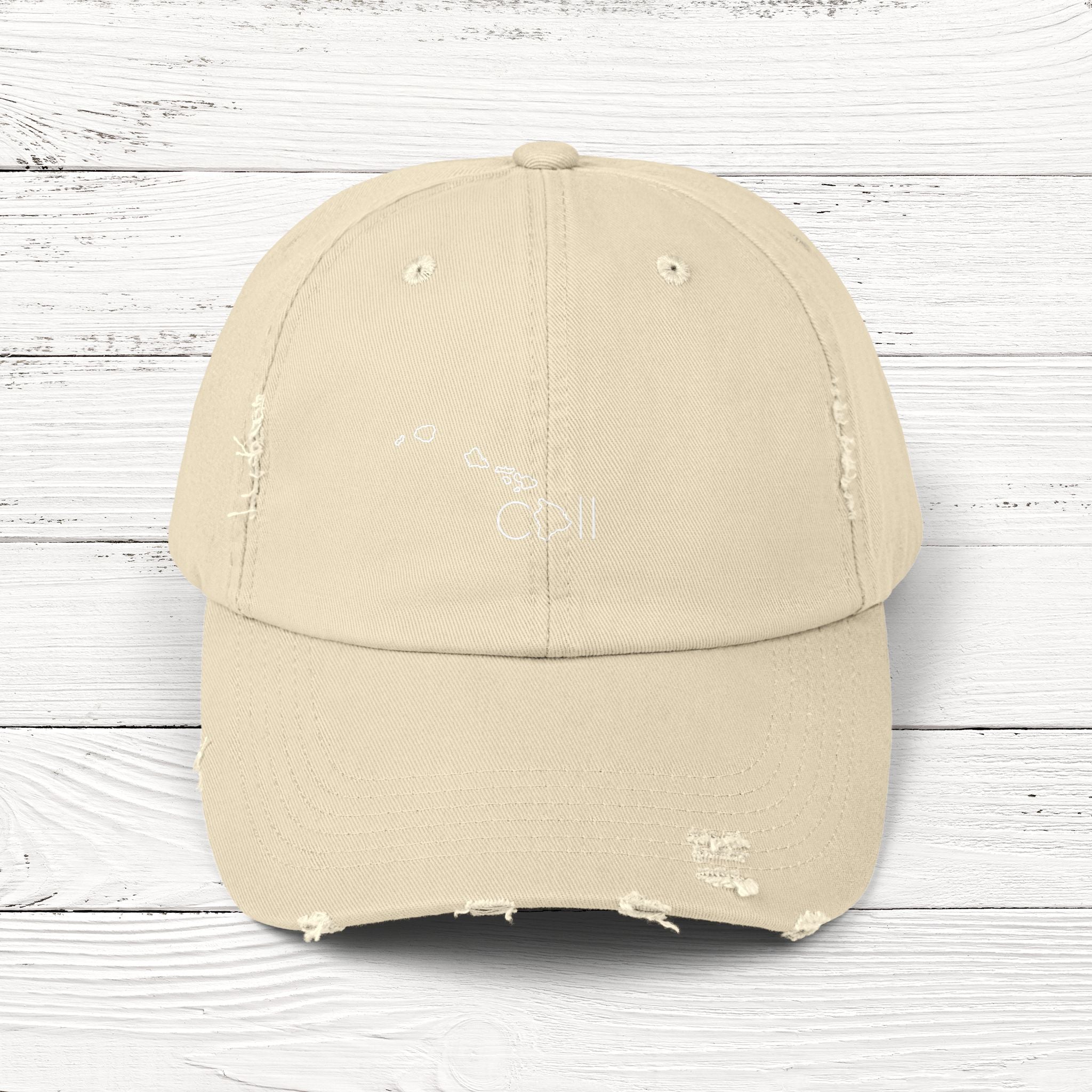 CHIll – State of Hawaii Distressed Vintage Cap