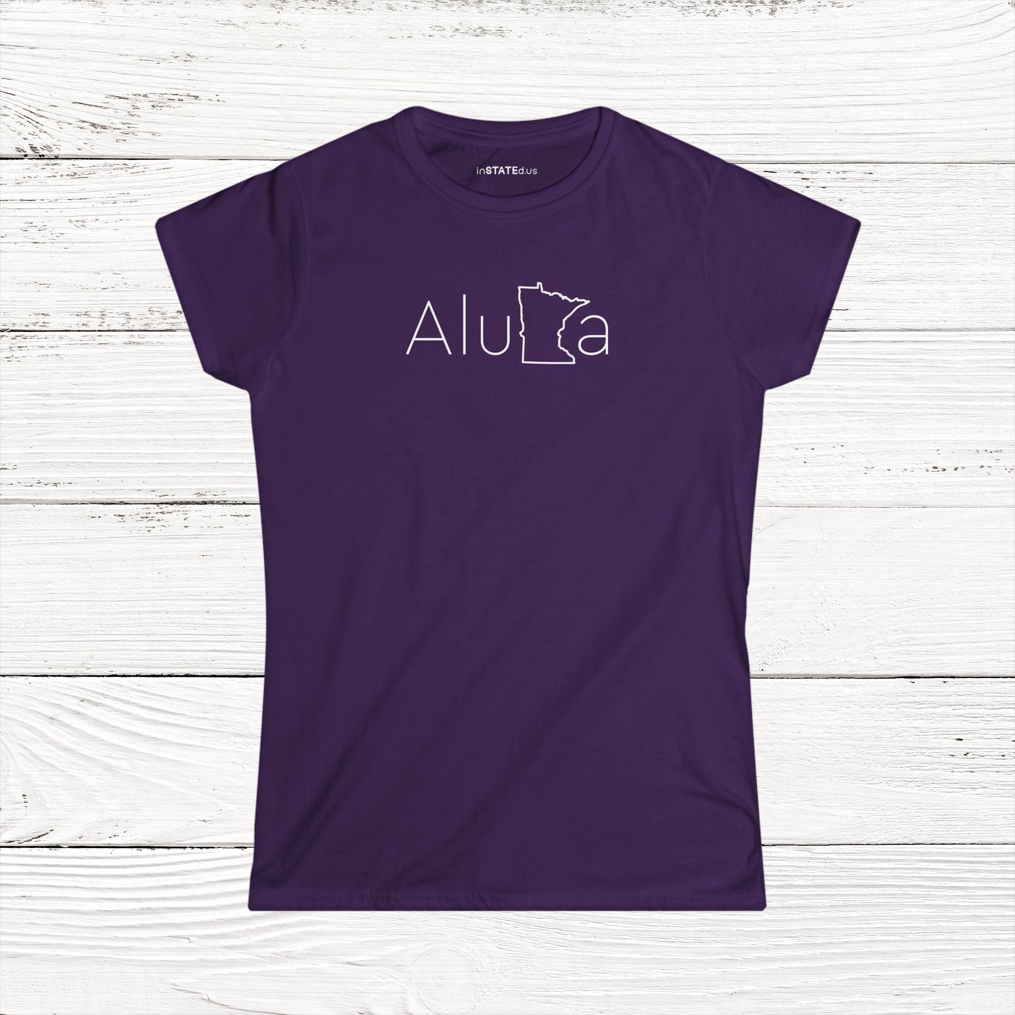 AluMNa – State of Minnesota Women's Softstyle Tee
