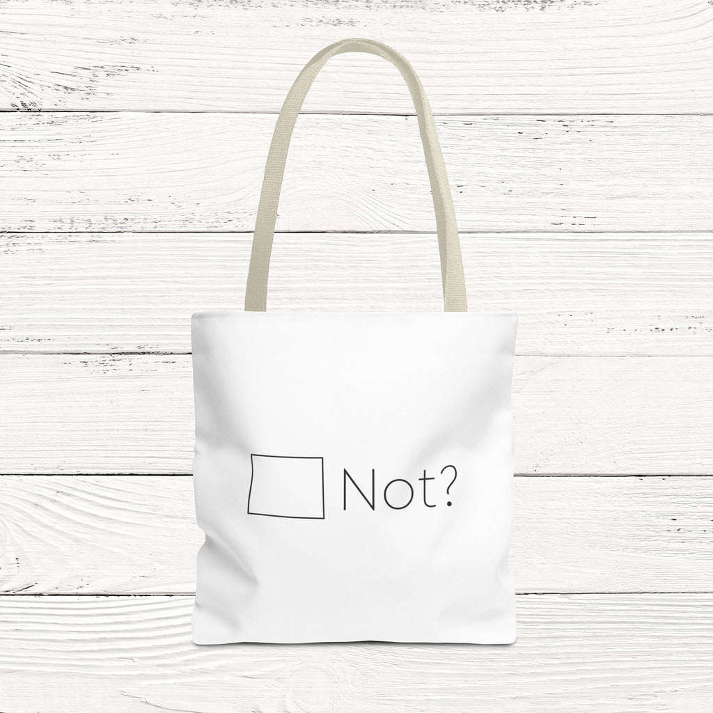 WY Not? – State of Wyoming Eco-Friendly Tote Bag