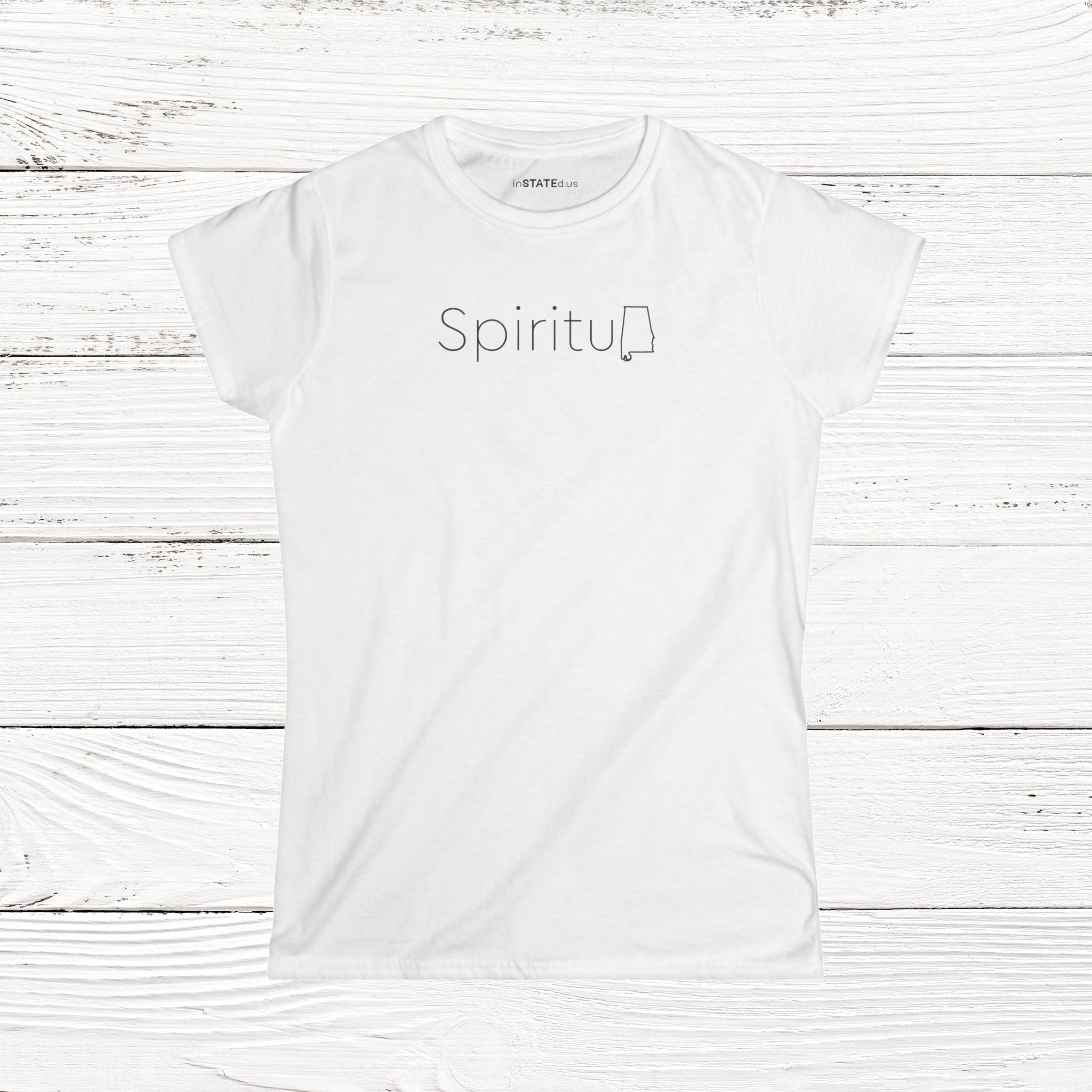 SpirituAL – State of Alabama Women's Softstyle Tee