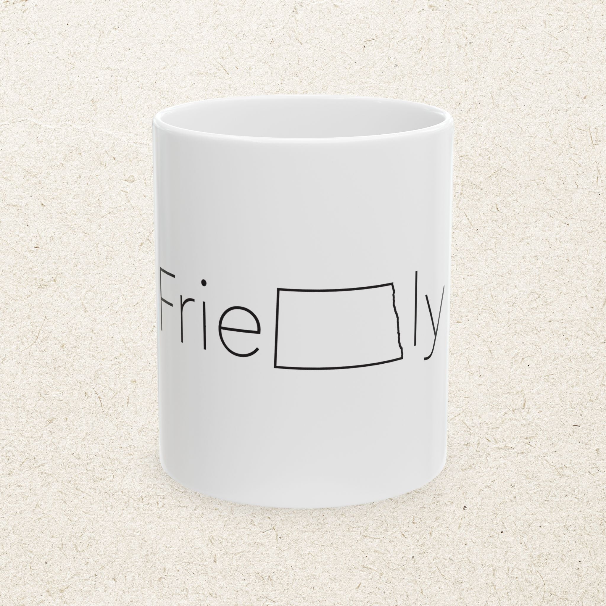 FrieNDly – State of North Dakota Mug