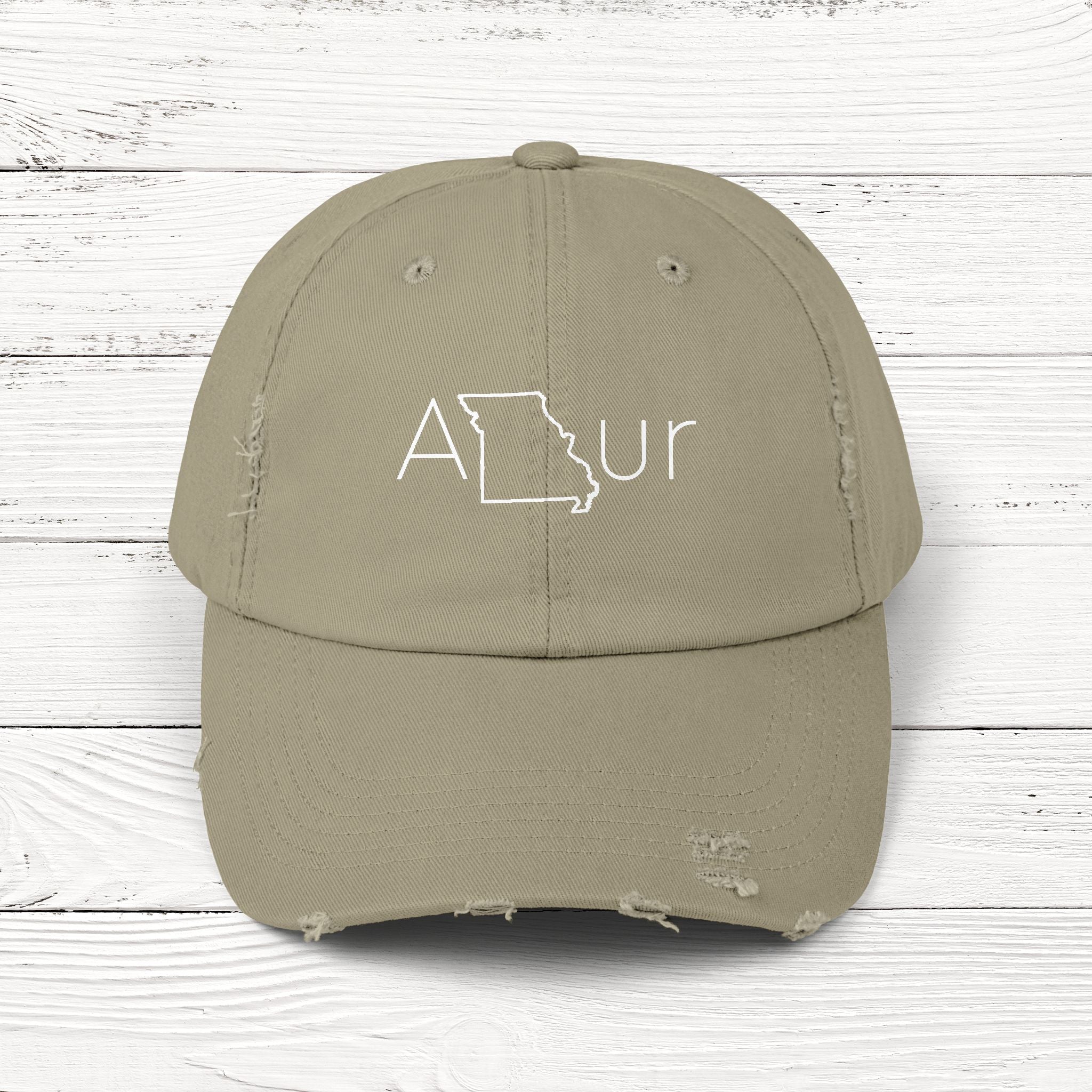 AMOur – State of Missouri Distressed Vintage Cap