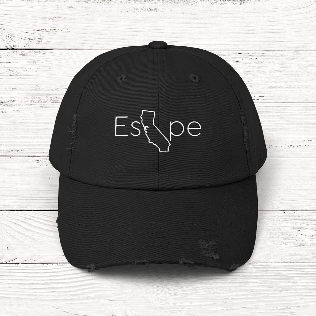 EsCApe – State of California Distressed Vintage Cap