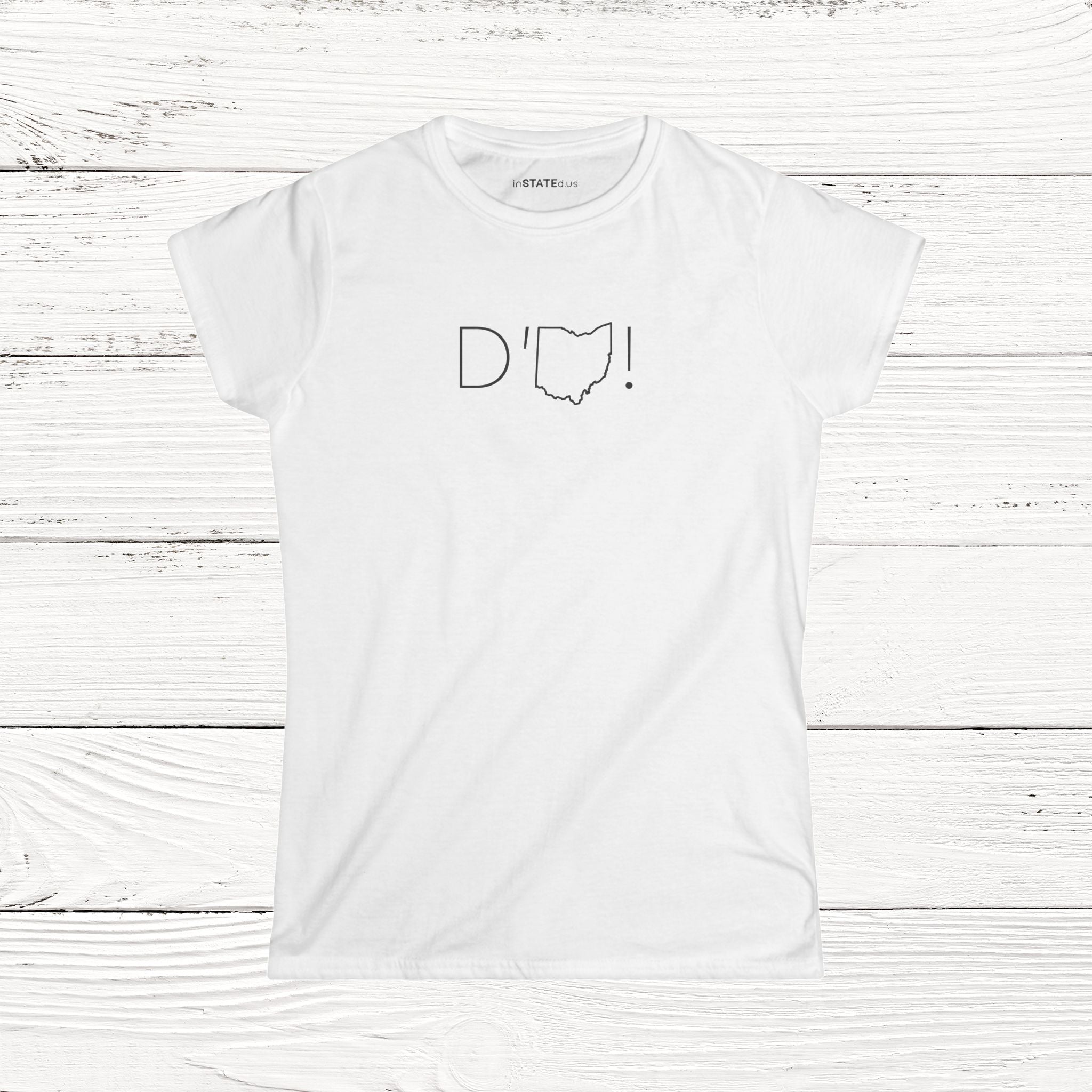 D’OH! - State of Ohio Women's Softstyle Tee